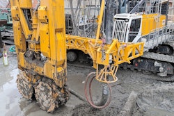 The MC 96’s HTS (Hose Tensioning System) 58M enabled a cutting depth of up to 190.3 ft.