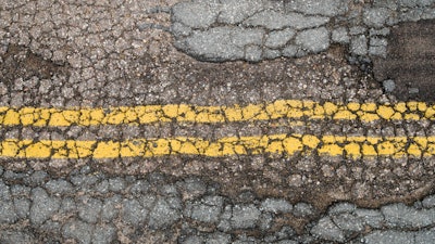 Crumbling Asphalt