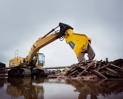 When you get into applications like cutting structural I-beams with shears, the tool starts to drive the decisions since the tool requires high flow and pressure to ensure acceptable cycle times.