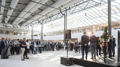 The inauguration ceremony was attended by around 500 Volvo employees.