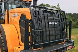 Hyundai Hl960 Hd Rear View Of Guarding Package