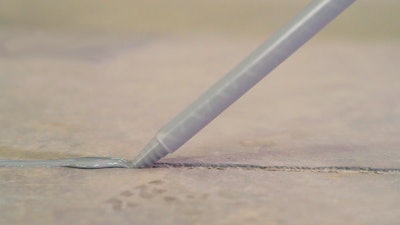 Control joint fillers are flowable and easy to apply with consistency.