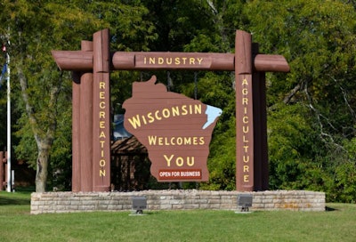 Welcome To Wisconsin Sign