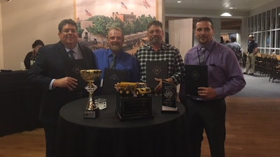 Left to right: Mike Ruiz, Technical Support Manager; Nate Pierce, Metro West; Jeff Puehler, Byron Center; Nate and Jeff Yaek; Alta's Detroit branch.