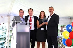 From left: Brian Lewallen (President of Detroit Reman and NAFSR Board Member), Thomas Walter (Chairman of the Board of NAFSR), Helen Bruford (CFO of NAFSR), and Adam Knobeloch (CEO of NAFSR)