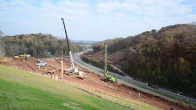 Charles Blalock & Sons were awarded contract for a portion of a multi-phase $71 million contract to realign and improve 1.69 miles of SR115/Alcoa Hwy south of downtown Knoxville, TN.
