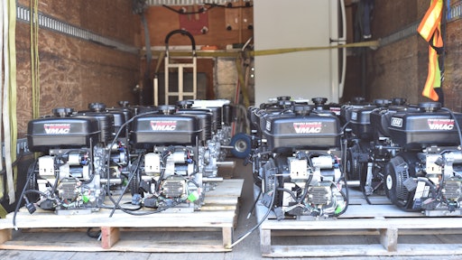 VMAC donated 33 Subaru EX40 gas engines to the local Nanaimo-Ladysmith public school district’s Career Technical Centre program.
