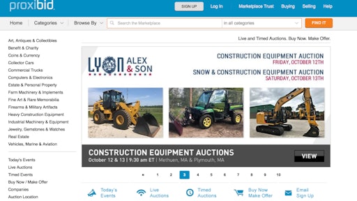 More than $4 billion in inventory passes through the Proxibid platform annually via live and timed auctions, and Buy Now and Make Offer transactions, across 15 categories.