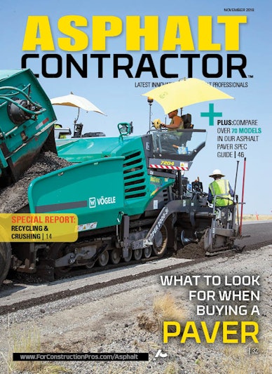 Asphalt Contractor November 2018