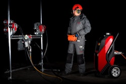 Aquajet offers the Ergo System, a compact Hydrodemolition machine designed for easy use in tight spaces.
