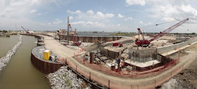 Corps Seabrook Floodgate Construction