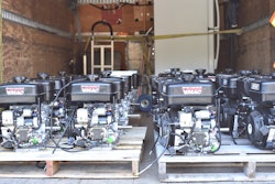 VMAC donated 33 Subaru EX40 gas engines to the local Nanaimo-Ladysmith public school district’s Career Technical Centre program.