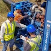 Company’s work providing daily water needs for 250,000 people.