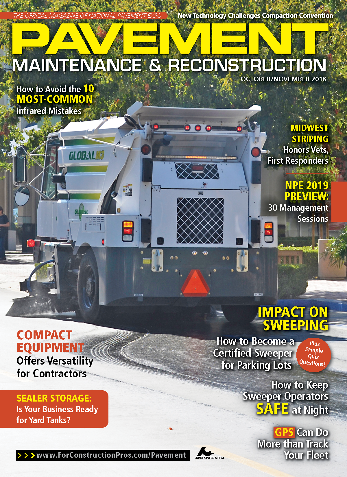 Pavement Maintenance & Reconstruction October/November 2018