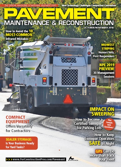 Pavement Maintenance & Reconstruction October/November 2018