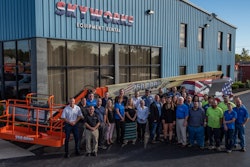 Delivery of the commemorative lift was made to Skyworks LLC of Buffalo, New York, the same rental company who purchased the 100,000th boom lift in 2006 and the 100,000th JLG telehandler in 2015. Skyworks also took delivery of the first JLG 1850SJ, the world’s largest self-propelled lift, in 2014.