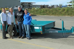 Jon Stein, owner of Centre Dairy Equipment & Supply, Inc., placed the winning bid.