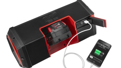 Milwaukee Tool Corp. M18/M12 wireless jobsite speaker