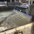 Figure 1: An example of Best Practice. Overlap of the screed head for high tolerance floor.