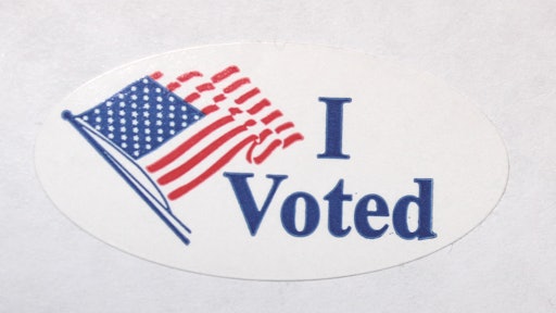 I Voted Sticker