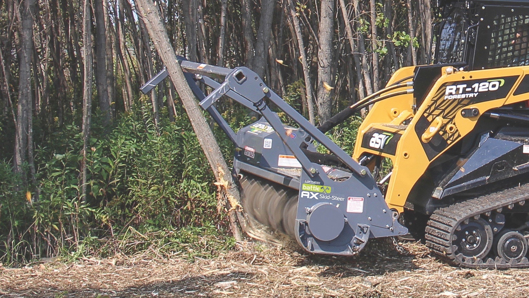 Loftness Battle Ax Mulching Attachment For Skid Steers From Loftness Specialized Equipment For Construction Pros