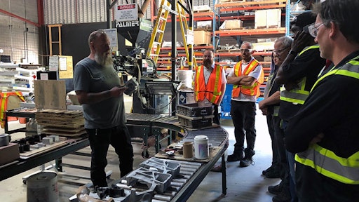 VMAC's in-house foundry poured its first casting in November of 2016.