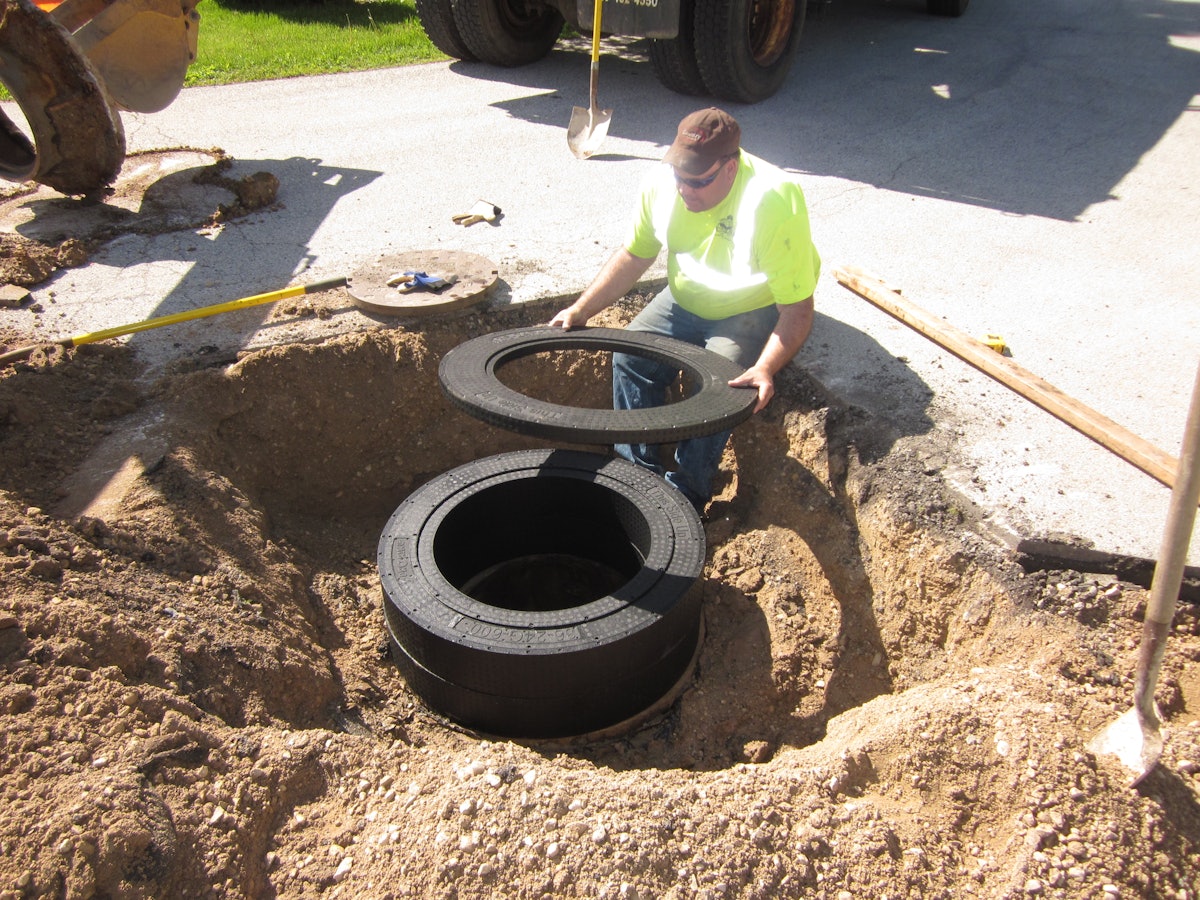Cretex Pro-Ring Manhole Riser From: Cretex Specialty Products | For ...