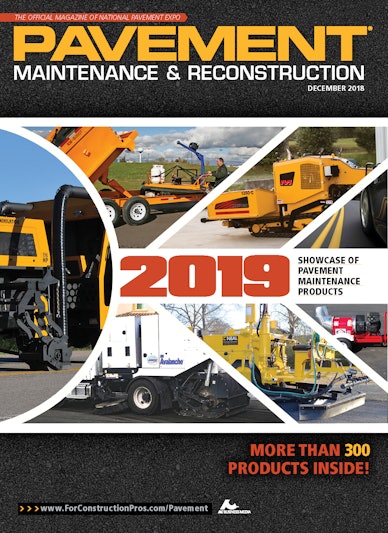 Pavement Maintenance & Reconstruction December 2018