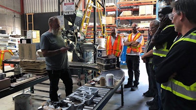 VMAC's in-house foundry poured its first casting in November of 2016.