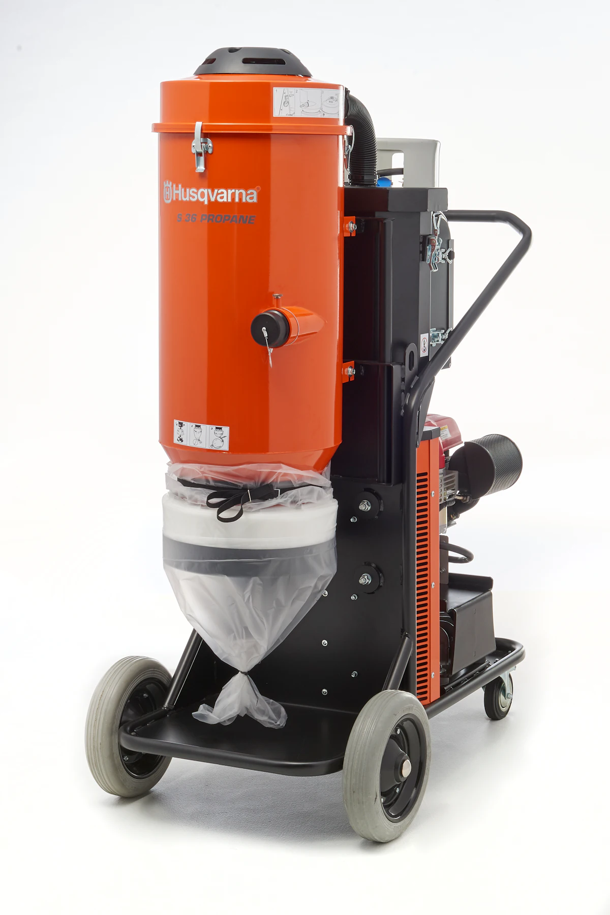 Husqvarna S 36 Propane Dust Extractor From: Husqvarna Construction ...