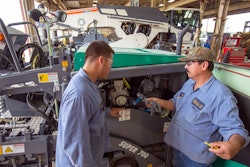 It’s important to take the time to make sure your paver is in prime operating condition and your paver operators are the key to this. They know how the machine performs each day and will be paramount to understanding when something isn’t right. This is why they should be the ones to perform the daily maintenance checks on the machine.