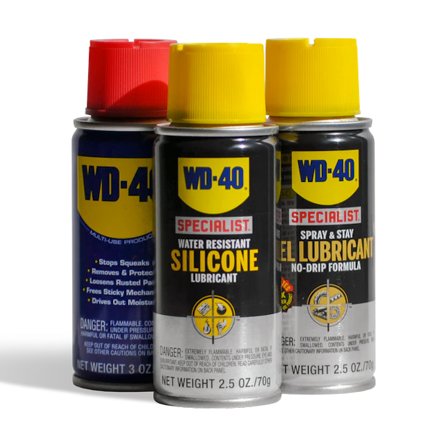WD-40 Lubrication Trio From: WD-40 Company | For Construction Pros WD-40 Lubrication Trio From: WD-40 Company | For Construction Pros