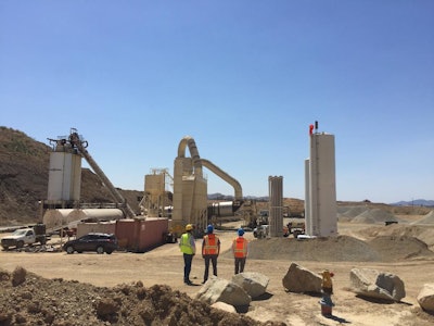 Two vertical LNG storage tanks, with a combined 28,000 gallons of capacity, were installed when the California Commercial Asphalt plant in Lake Elsinore, CA was transitioned to LNG as a fuel source. CLEANCOR LNG worked with the company and local permitting authorities to make the required changes in the air permits to enable the switch to LNG.