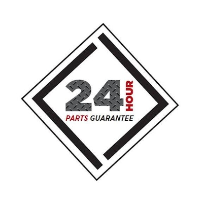 24 Hour Parts Guarantee Logo