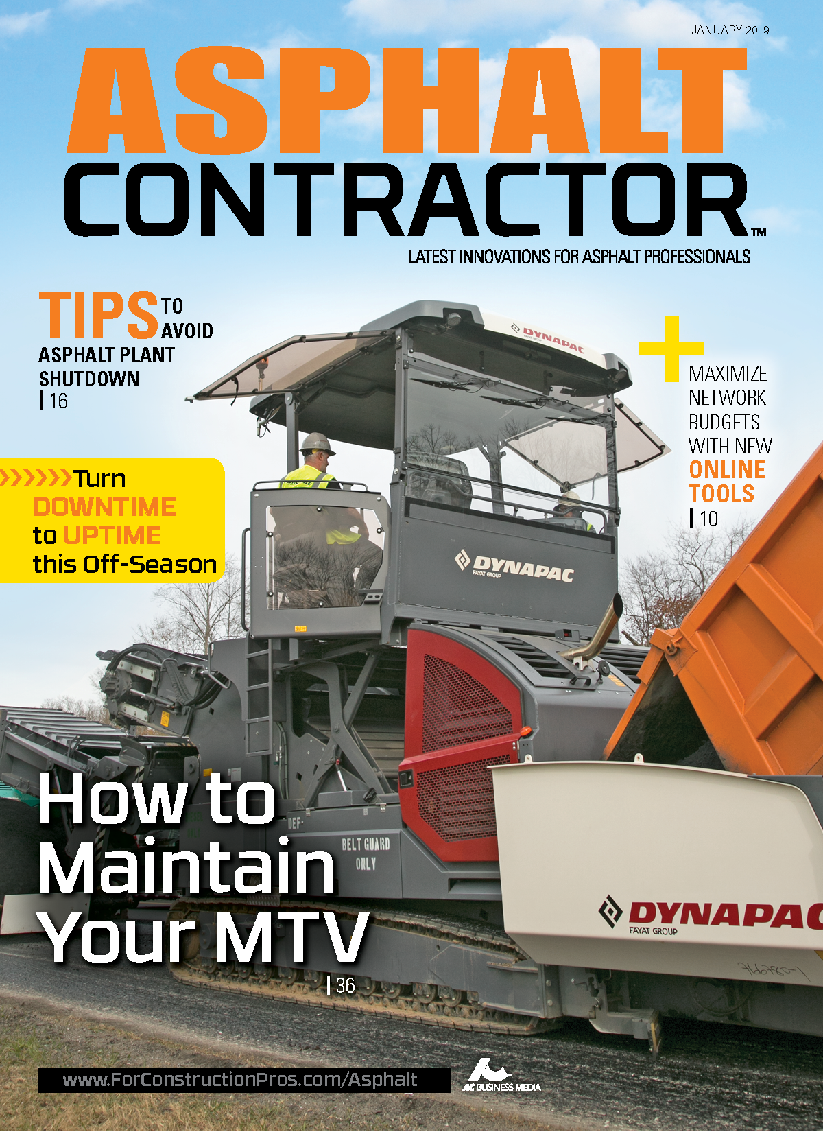 Asphalt Contractor January 2019
