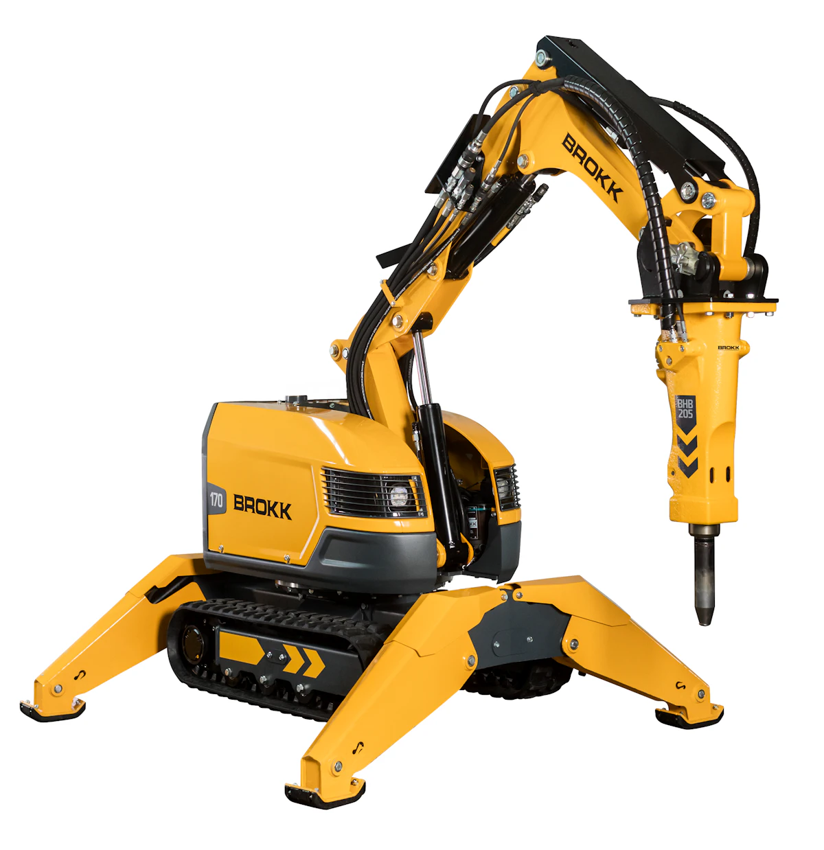 Brook Machine Brokk 170 Demolition Machine From: Brokk Inc. | For Construction Pros