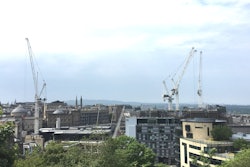 Edinburgh Js Tower Cranes