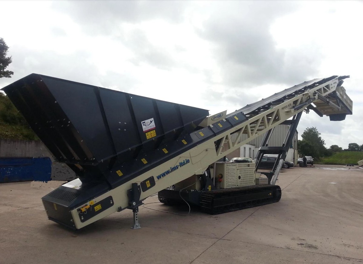 IMS High Capacity Tracked Pugmill From Crown Construction Equipment