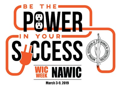 Women In Construction Week Logo