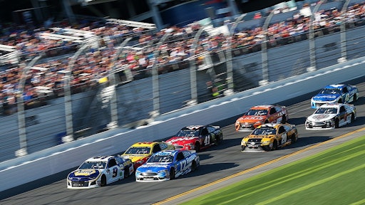 Daytona 500 tickets are among the many sports items CIM will auction in its annual World of Concrete fundraiser.