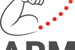 Arm Black Logo Wordmark Title Up