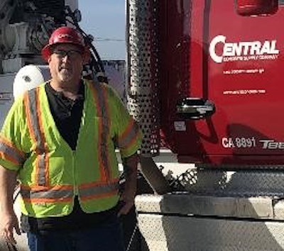 The National Ready Mixed Concrete Association (NRMCA) has named David Buoncristiani of Central Concrete Supply, a US Concrete Company, the 2019 Ready Mixed Concrete Delivery Professional Driver of the Year.