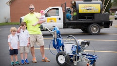 Matthew Hargrove and his support staff.