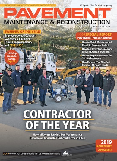 Pavement Maintenance & Reconstruction February 2019