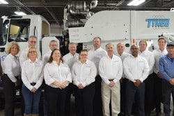 Front row (from left) Candice Justus, Jennifer Hatem, Tami Rowell, Kenny Crabtree, Mike Edwards and Doug Flowers. Back row (from left) John Edmundson III, Dottie Rose, Bill Miller, Bruce Nichols, Dave Fox, Kevin McMahon, Tony Maranto, Mike Hiser, Gerry Kesselring, Cecil Nibert