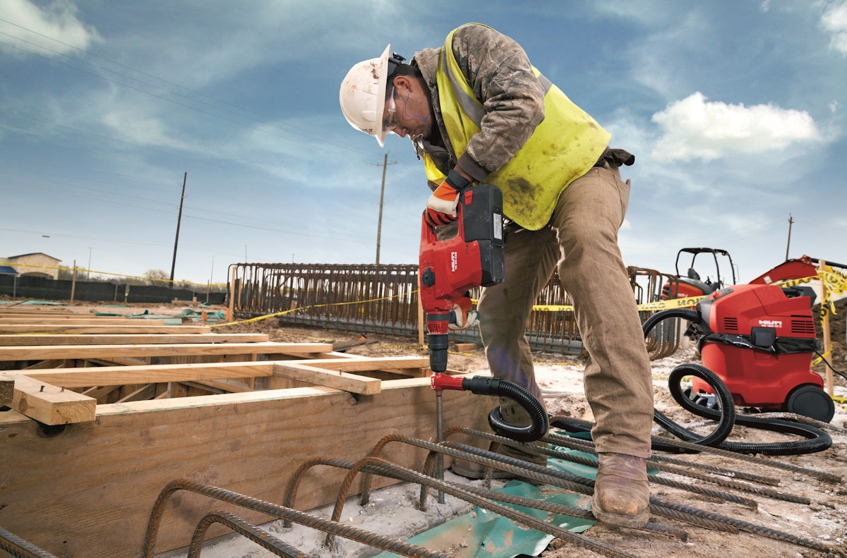 Hilti TE 60 A36 Cordless SDS Max Combihammer From Hilti Inc. For Construction Pros