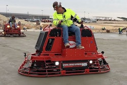 Allen HDX605 diesel ride-on trowel