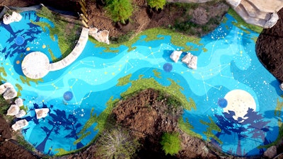 Bullion Coatings, Katy, Texas, won the WOW! Award, best overall project, for Sawmill Lakes Recreation Center Splashpad.