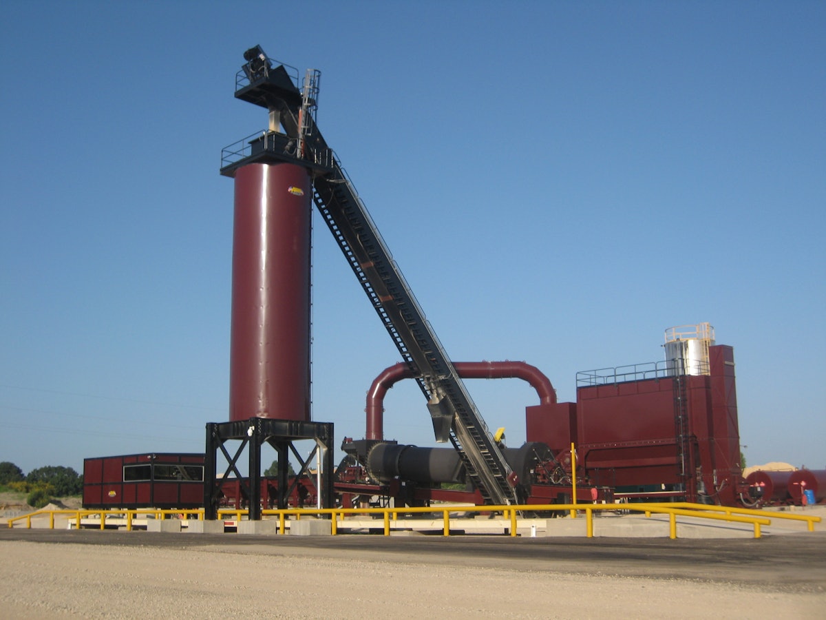 ADM EX 8844 Asphalt Plant From: Asphalt Drum Mixers Inc (ADM) For