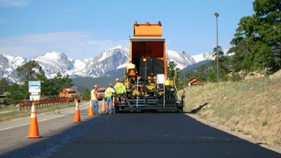 Colorado department of transportation paving